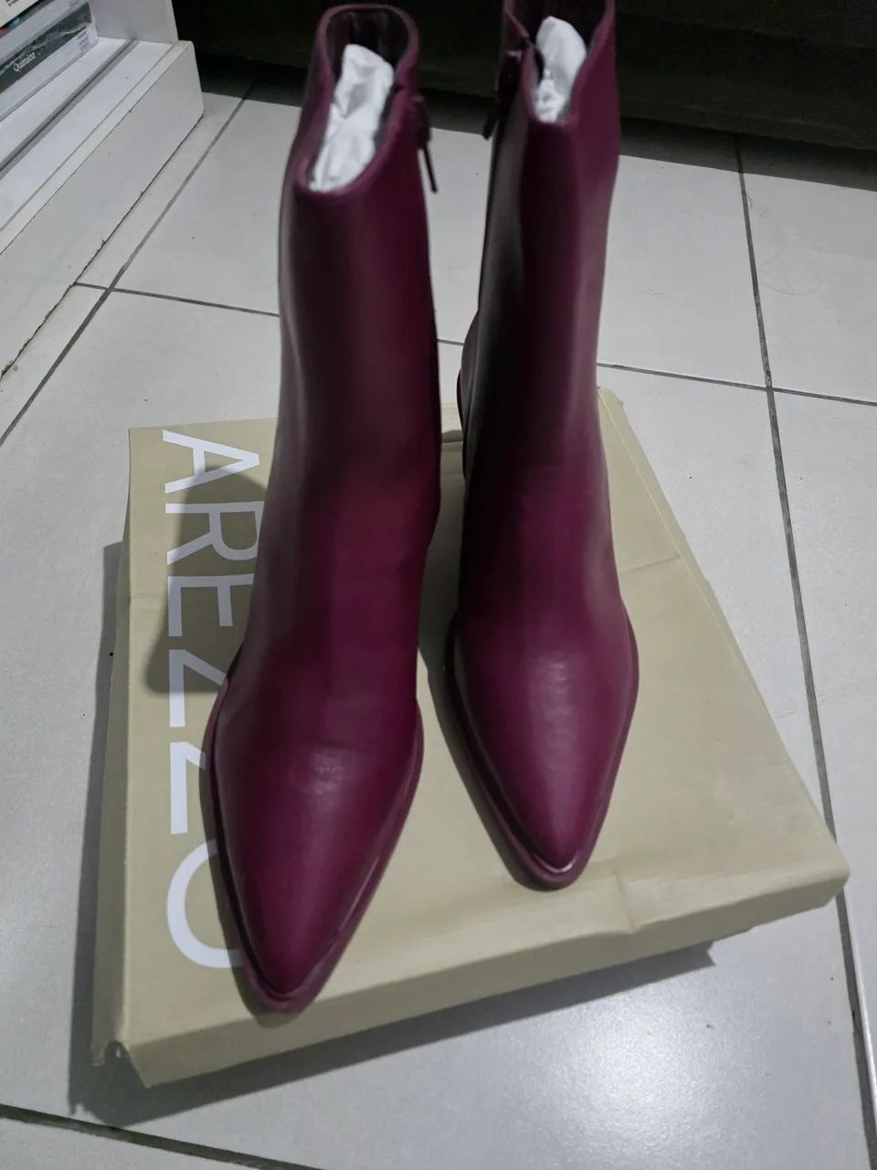 Bota Arezzo Couro  - Foto 3