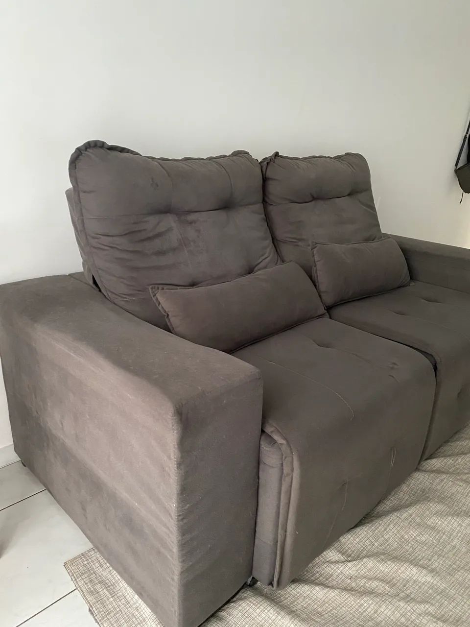 Sofá Retrátil e Reclinável 2 Lugares - Foto 2
