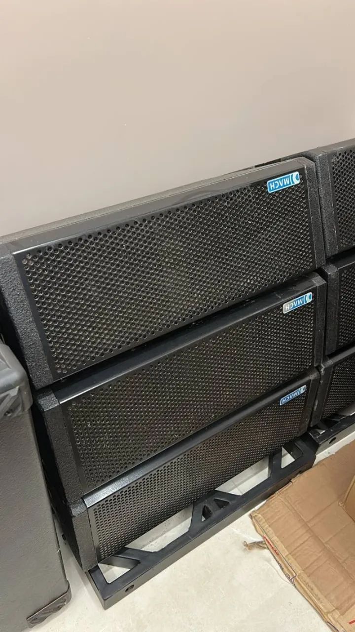 6 Caixas Machine Line Array VERSAT ? modelos 206/208 - Foto 2