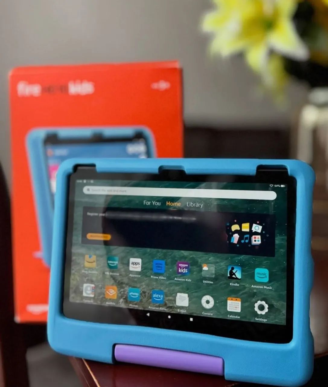 Tablet Fire HD 10 Kids 32GB Original Amazon Lacrado  - Foto 2