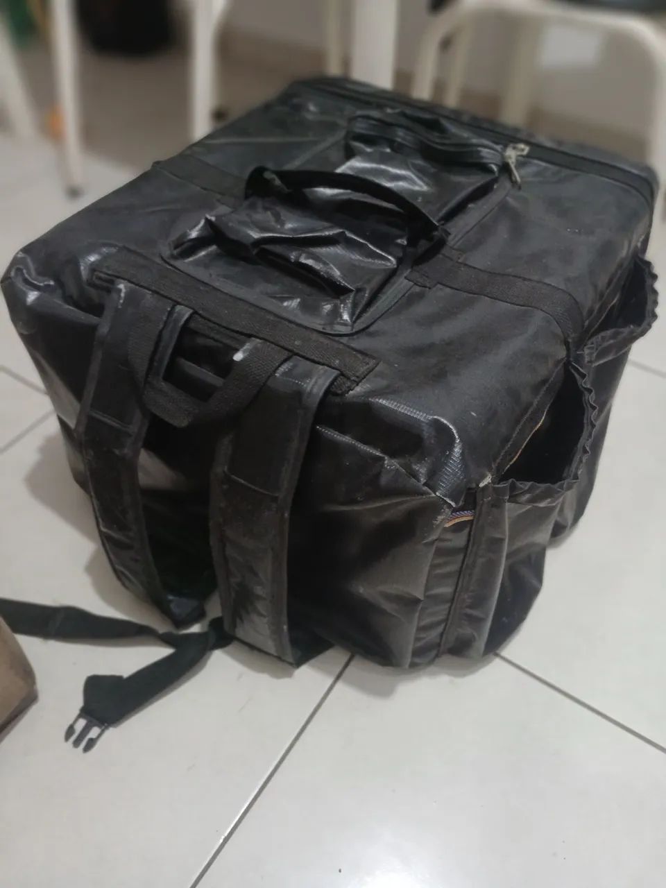 Mochila térmica de delivery 60 litros grande - Foto 5