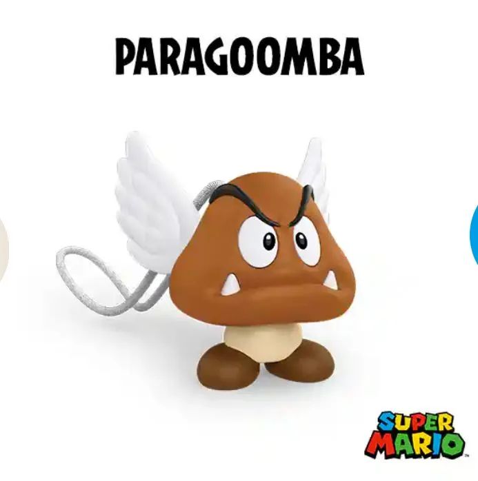 Paragoomba Coleção Super Mario Kinder Joy