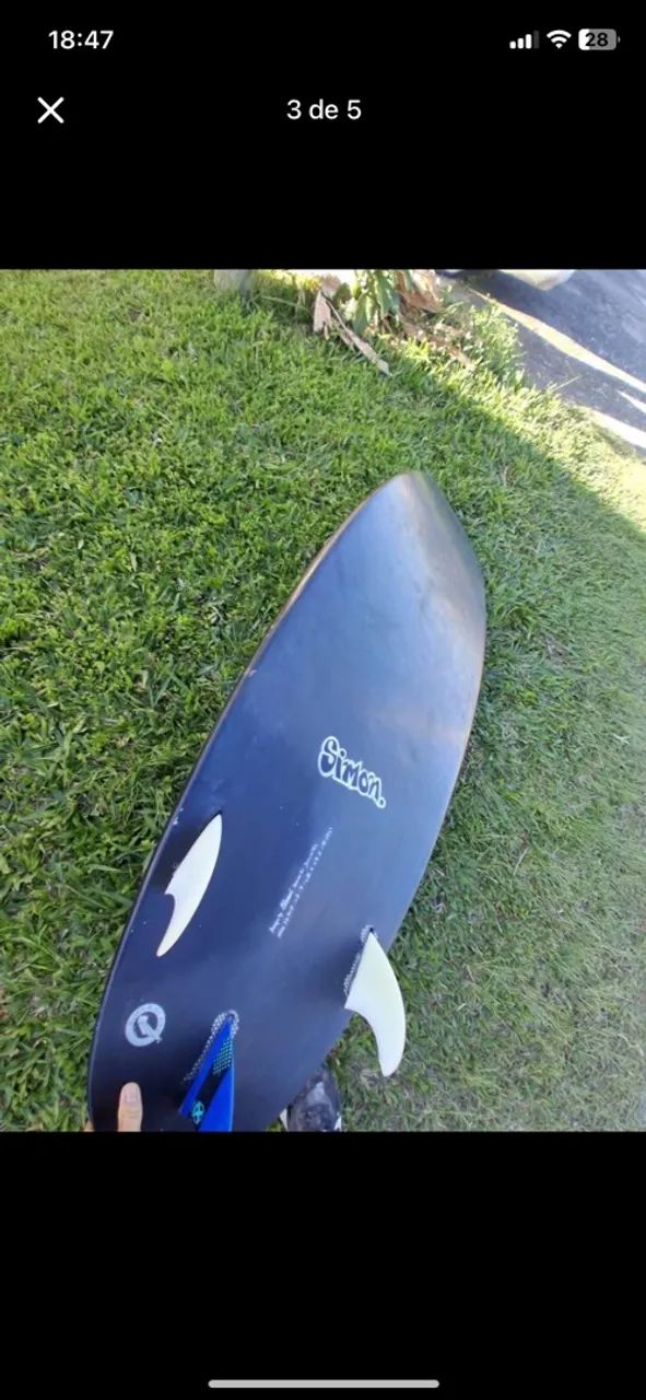 PRANCHA 6?4 FULL CARBON 48L - Foto 2