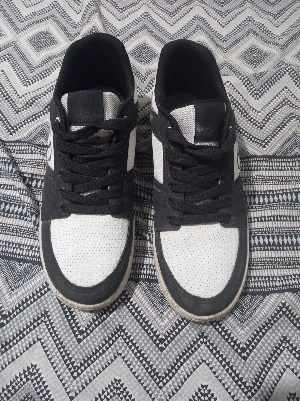 Tênis OLLIE  preto e branco  - Foto 3