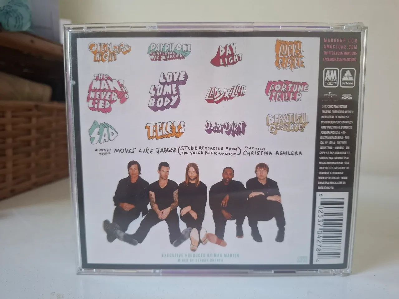 CD Maroon 5 - Overexposed - Foto 3