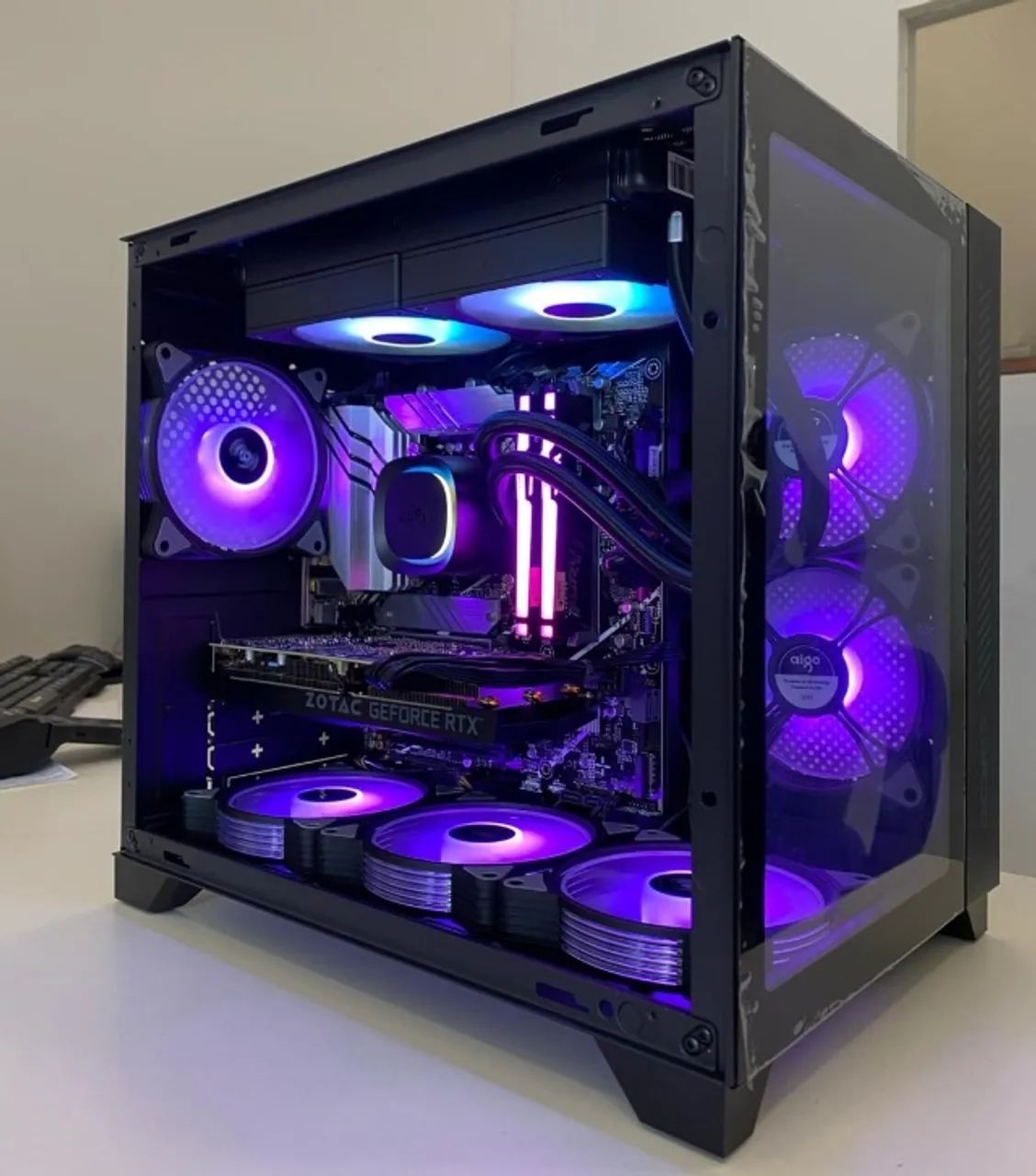 Pc Gamer Aquario I9 12900F 32GB ram nvme 1TB Rtx 3060 12gb- Loja física - Foto 3