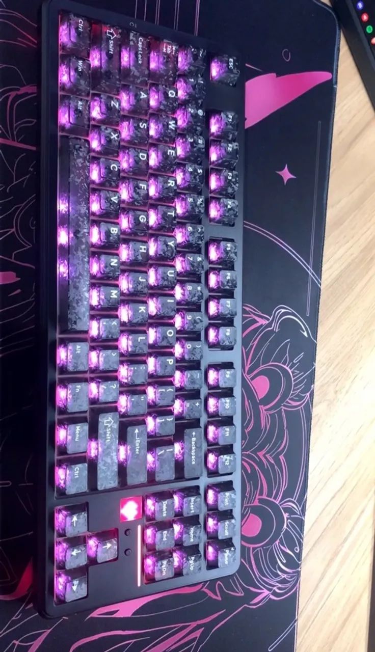 Teclado attack shark x87 ultra 
