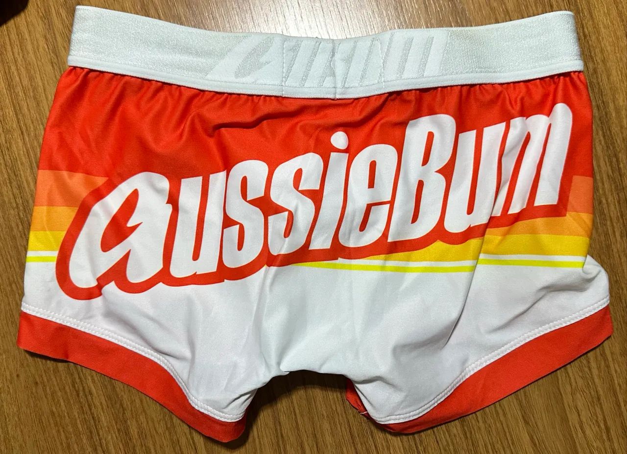 Cueca box masculina Aussiebum original lycra tamanho m - Foto 2