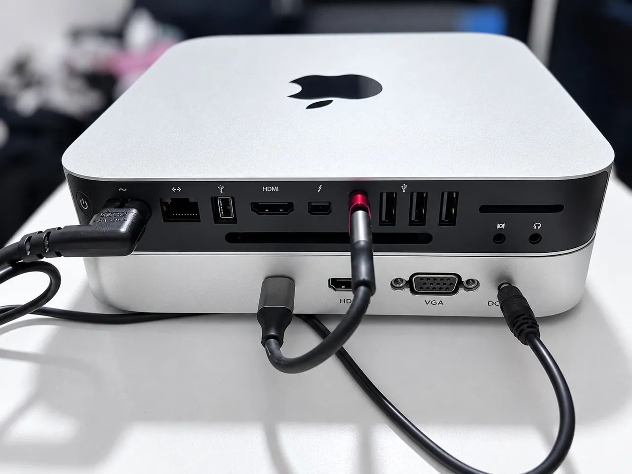 Mac Mini i7 16 GB | SSD + HD 1 TB | Teclado, mouse e base