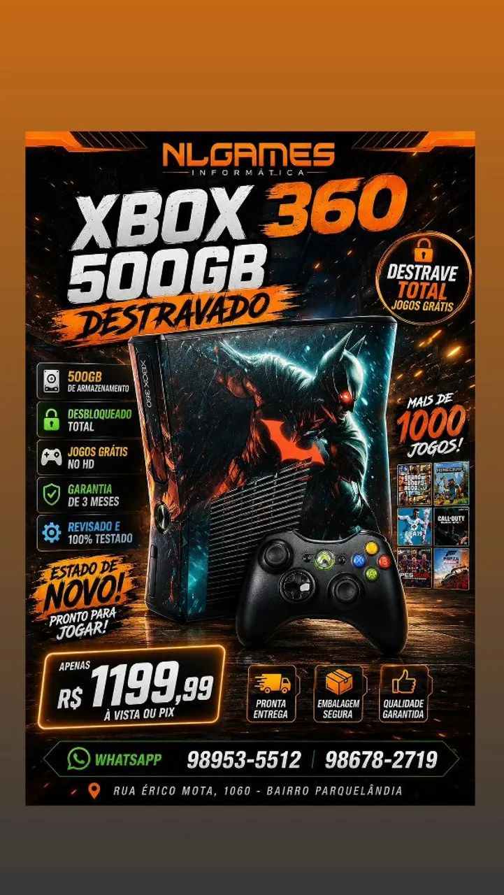 Xbox 360 500GB 