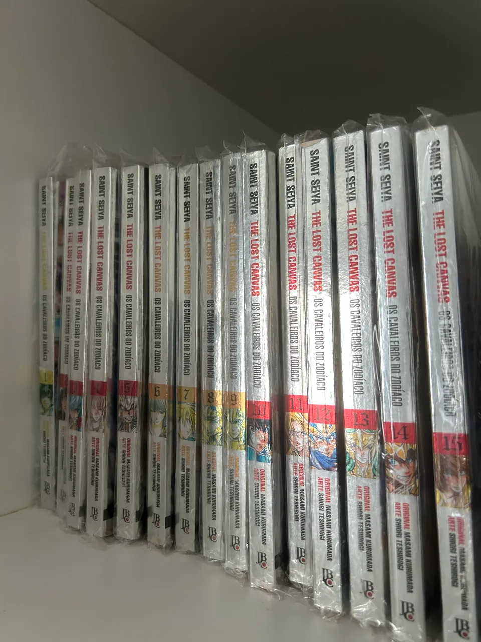 SAINT SEIYA LOST CANVAS VOLUMES 1 ao 17 - Livros e revistas