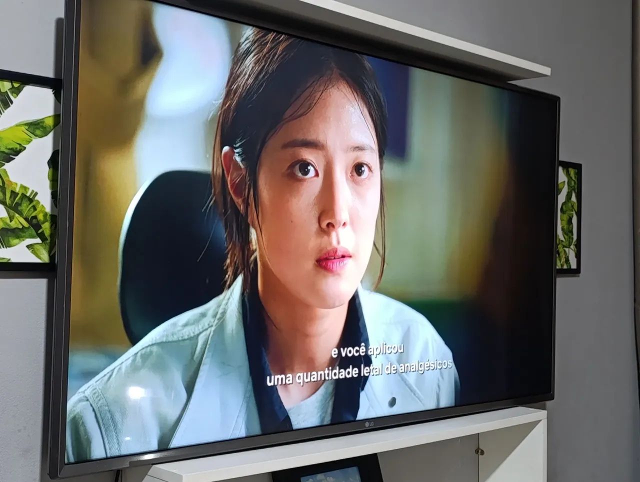 Tv Smart LG 55 com controle original  - Foto 4