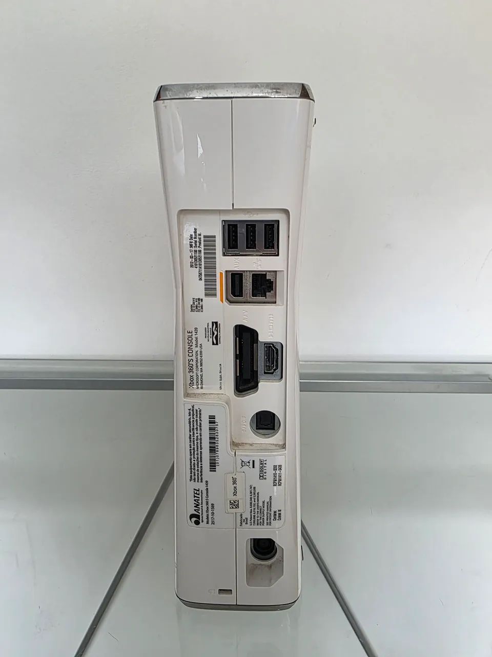 Xbox 360 slim branco ceramic - Foto 5