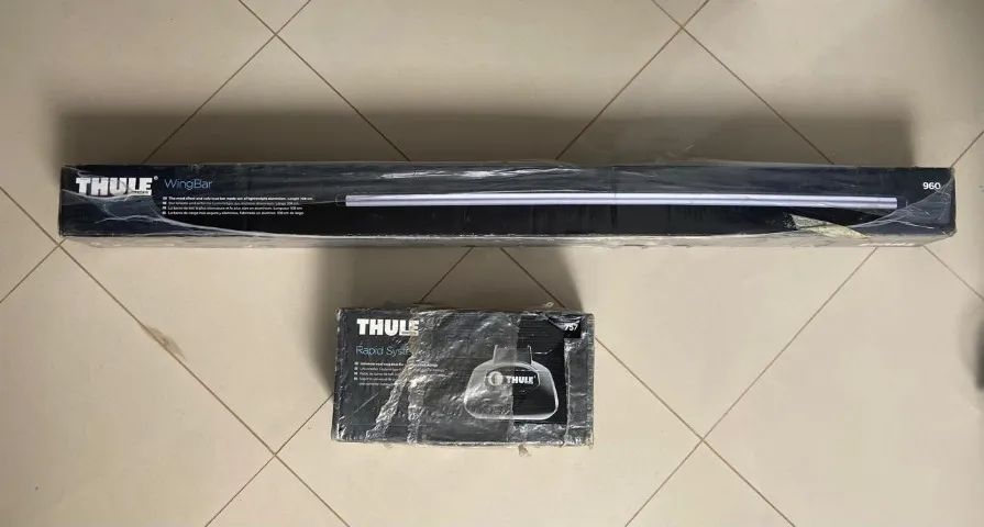 Rack de teto THULE 960 e Garras 757 - Peças para carros, vans e Rack de teto THULE 960 e Garras 757 - Peças para carros, vans e