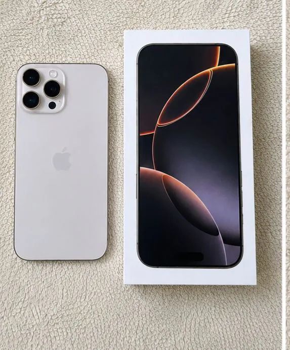 iPhone 16 Pro Max 256GB Desert Titanium - Impecável 