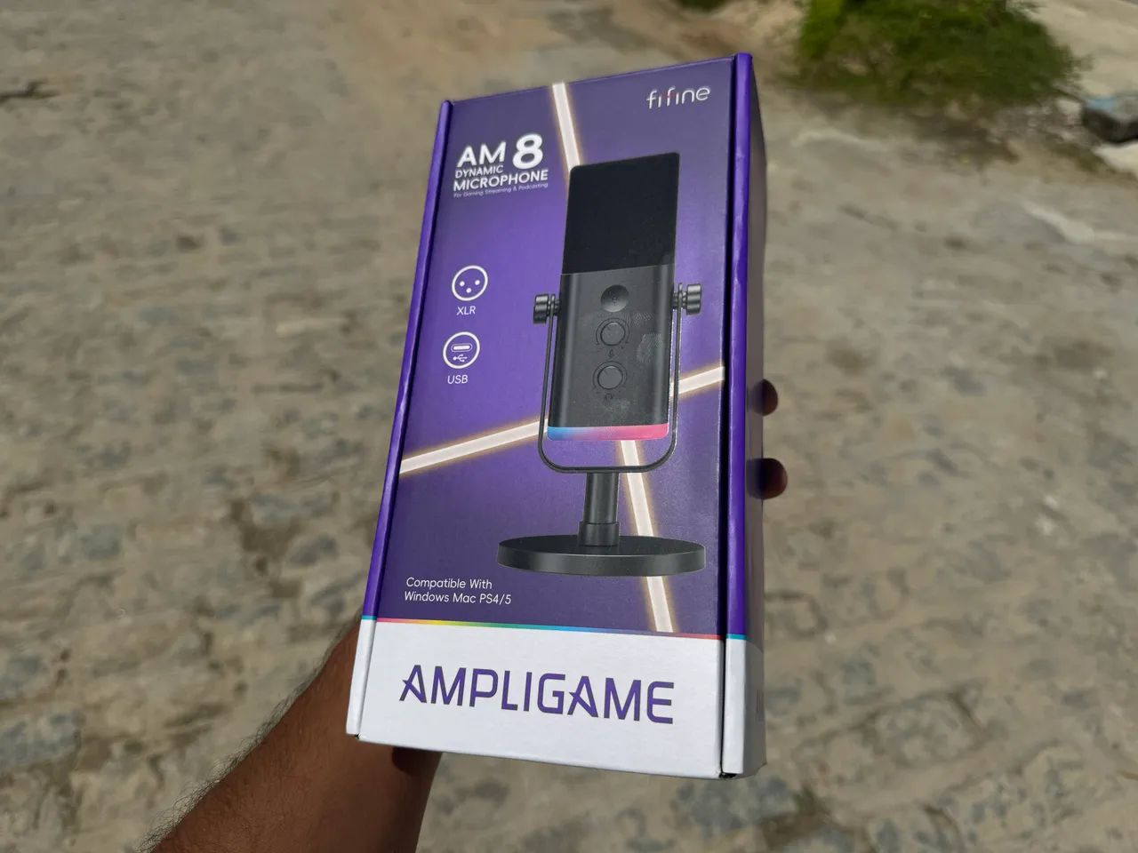 Microfone GAMER FIFINE AM8!! LACRADO!! PROMOÇÃO!! - Foto 4