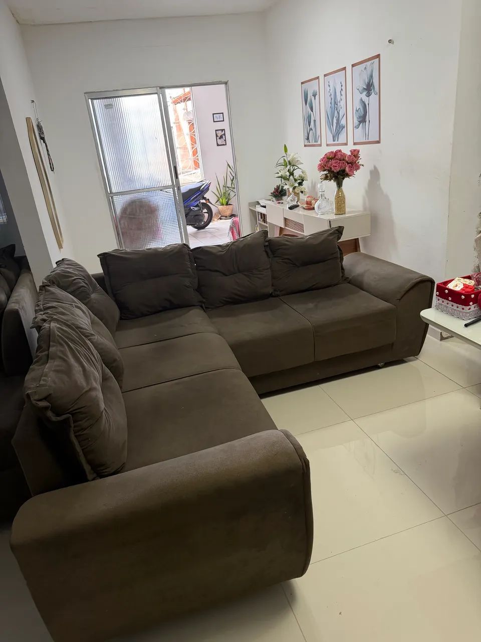 Sofá em L 5 lugares - Foto 5