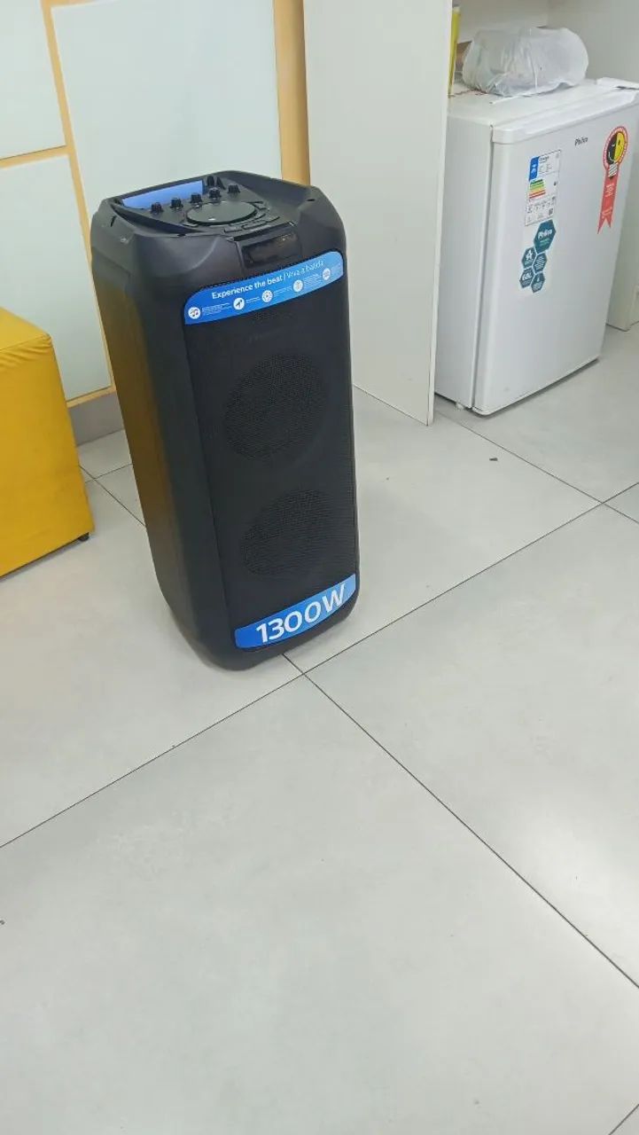 Caixa de som Philips nova com nota fiscal 