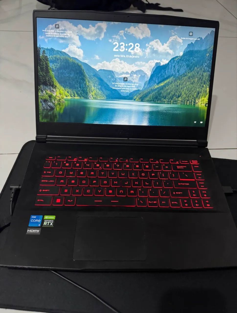 Notebook Gamer MSI THIN GF63 - Foto 3