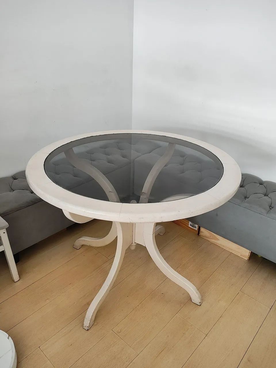 Mesa de jantar redonda 