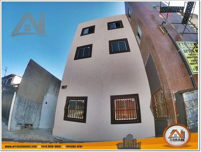Apartamento com 1 dormitório para alugar, 32 m² - Parangaba - Fortaleza/CE