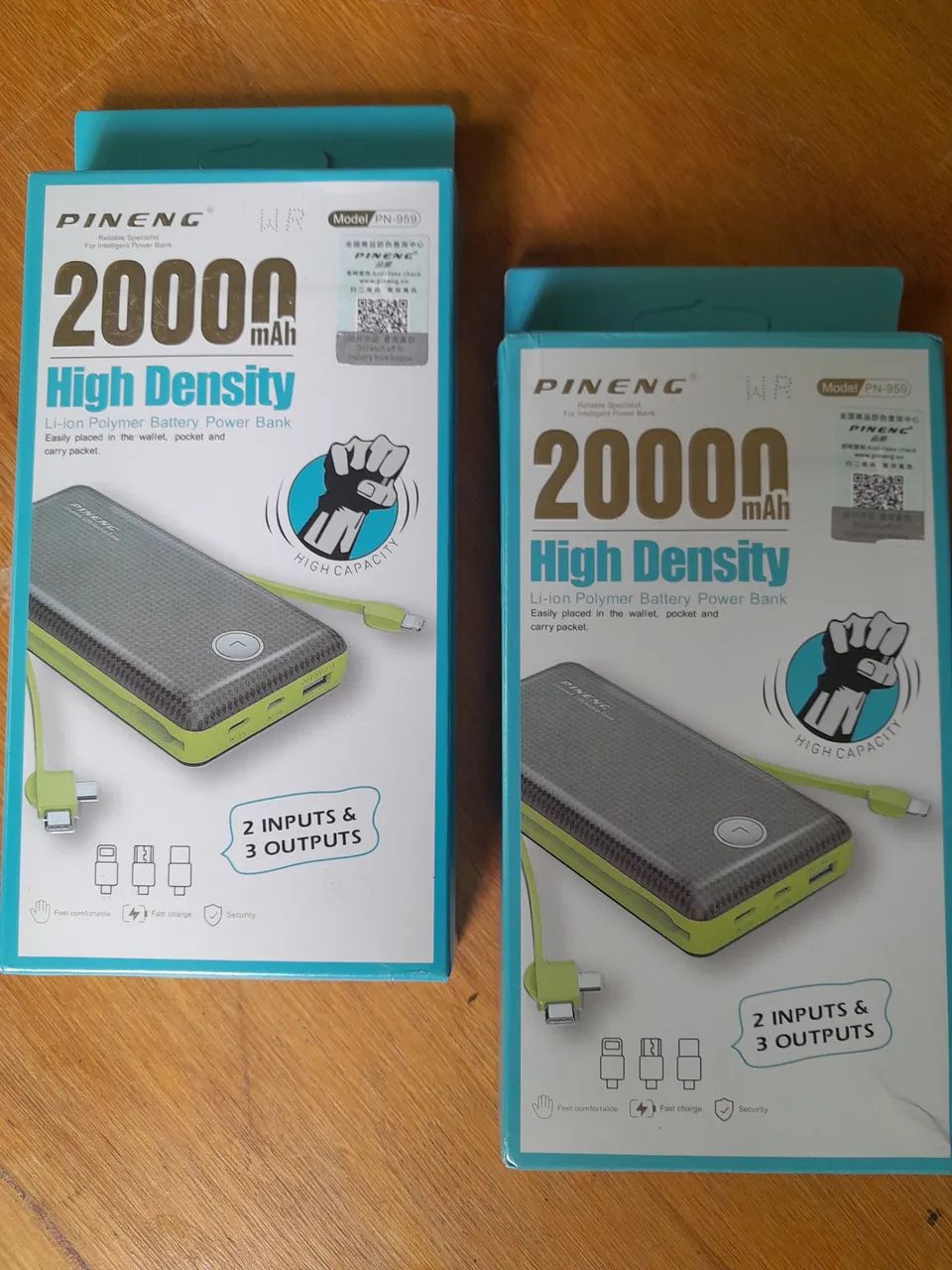 Power bank 20.000 mah Pineng 