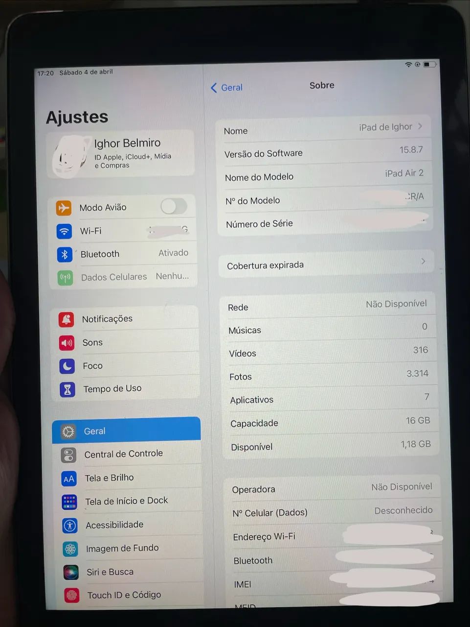 iPad Air 2 - Cinza - Foto 2