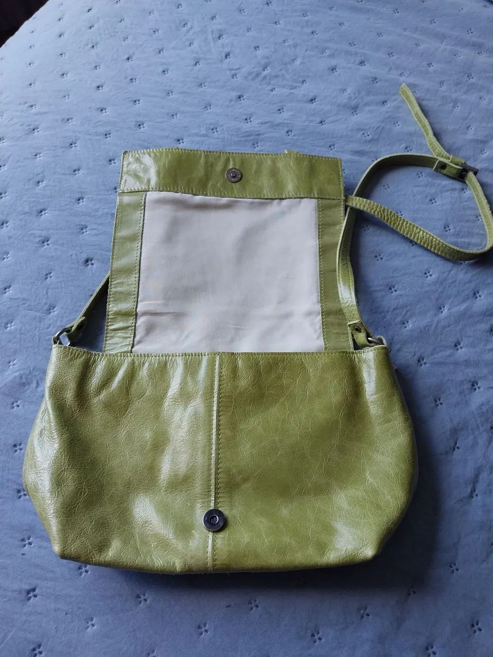 Bolsa de couro legítimo Via Mia nova!! - Foto 2