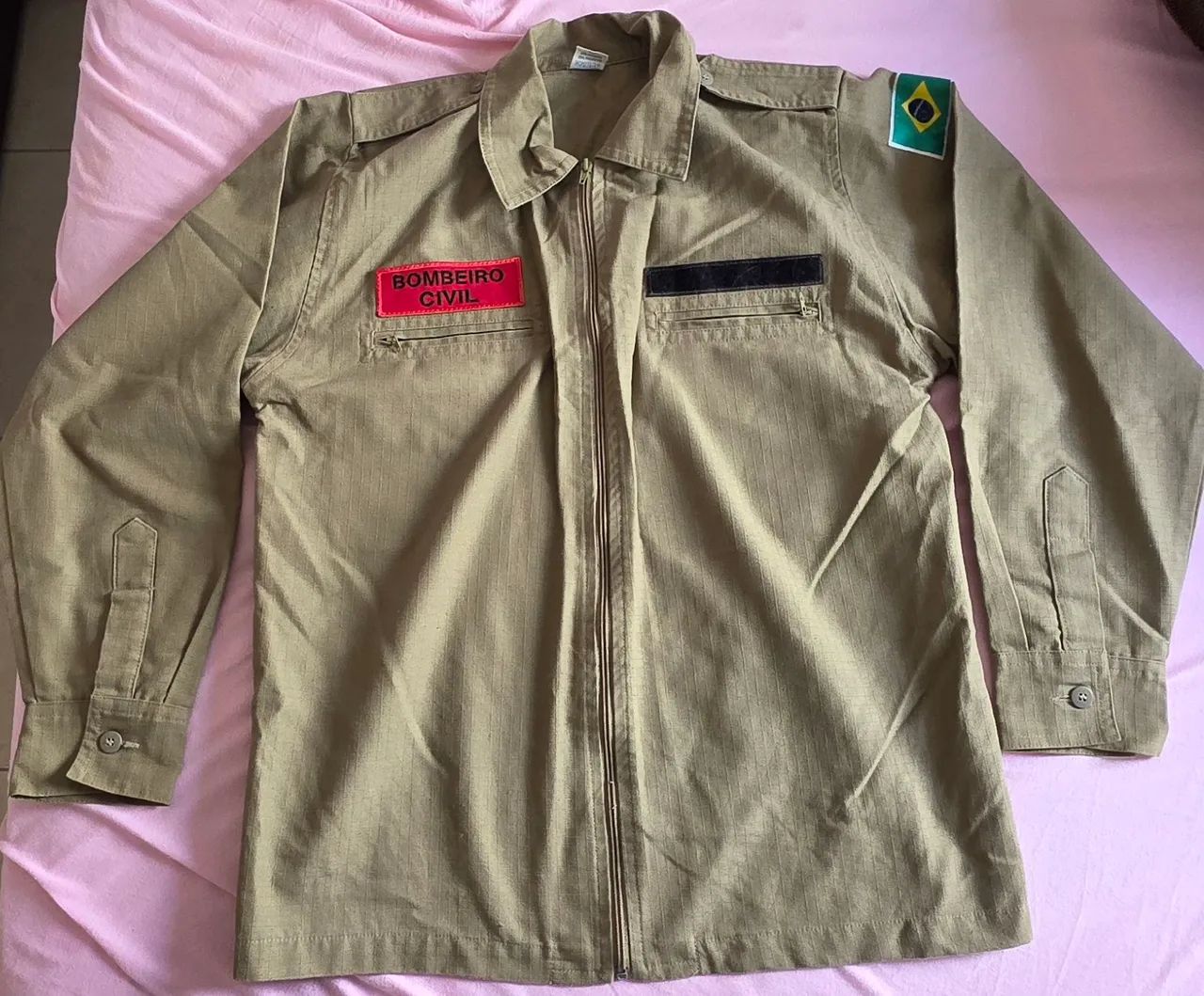 Uniforme Bombeiro Civil Caqui