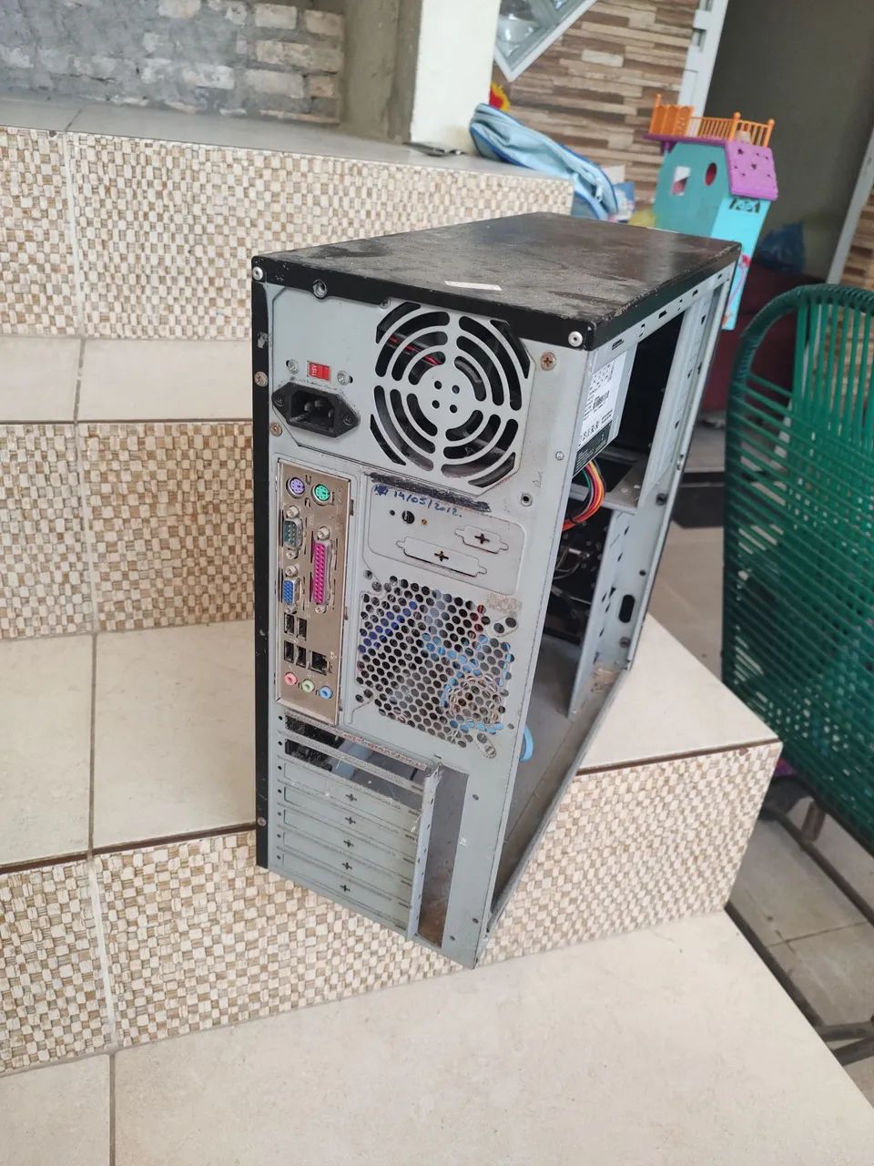 Gabinete +Fonte + Placa Mãe - Retirada de  Peças. - Foto 3
