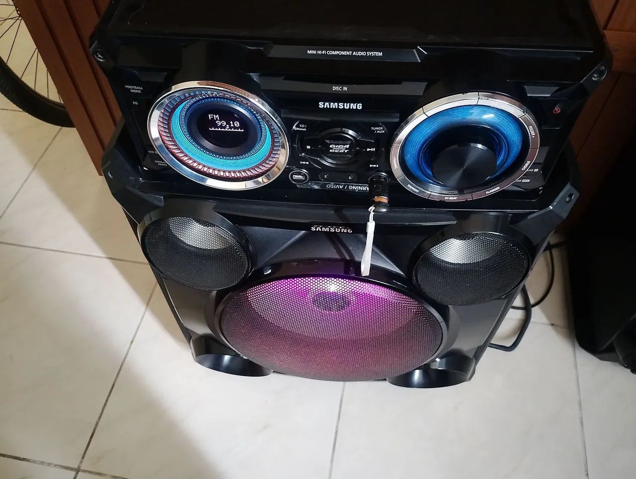 Som Samsung perfeito 