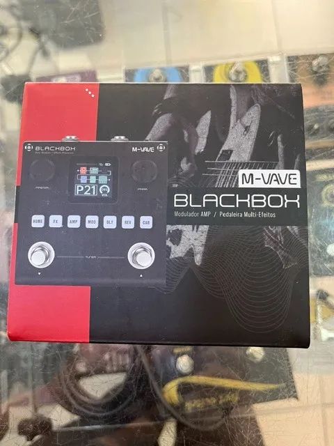 Pedaleira M-Vave Blackbox Multi-efeitos e Simulador - Foto 2