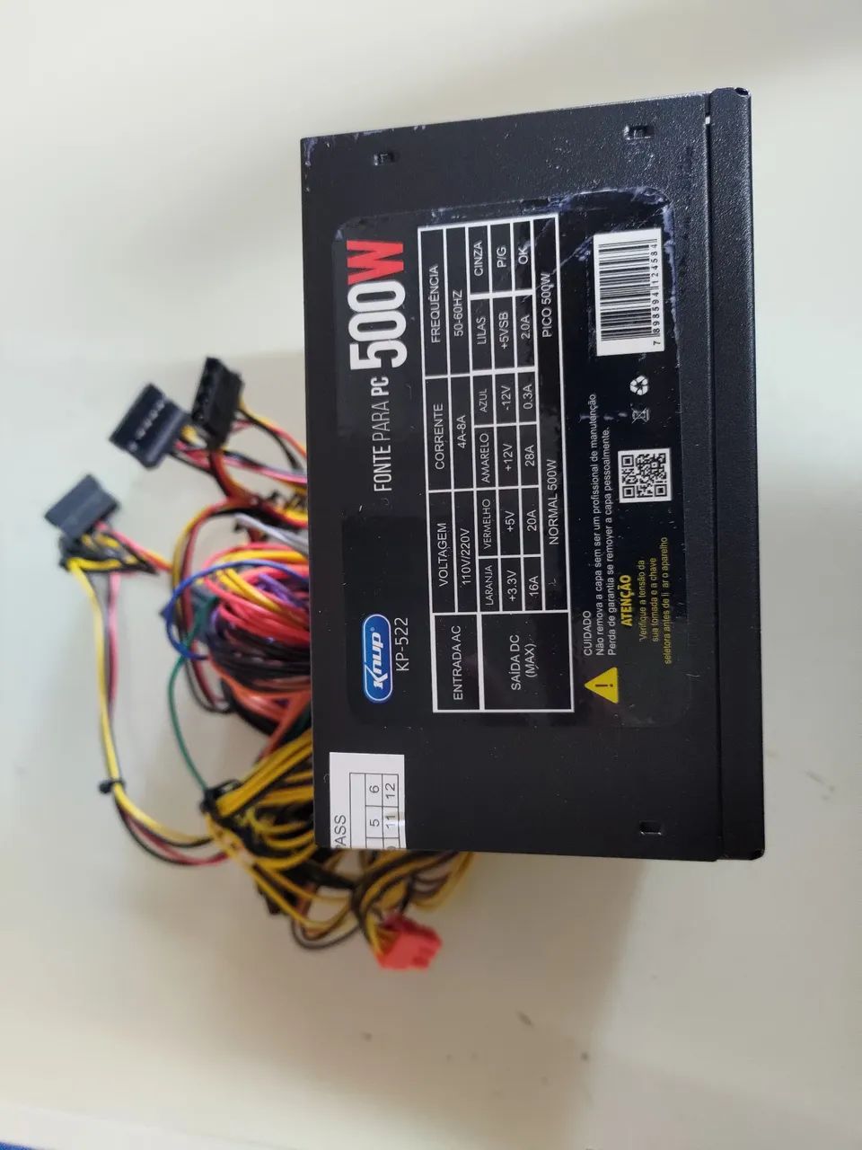 Fonte PC 500w - Foto 2
