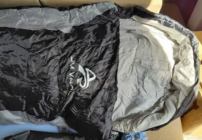 Saco De Dormir Camping Braços Extensíveis Simples Para Duplo JM VAAL - Foto 3