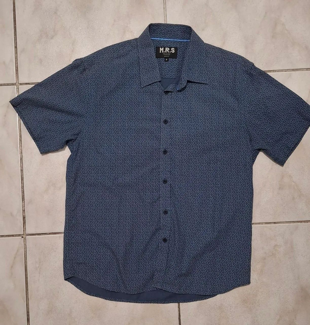 Camisa Slim Fit Azul
