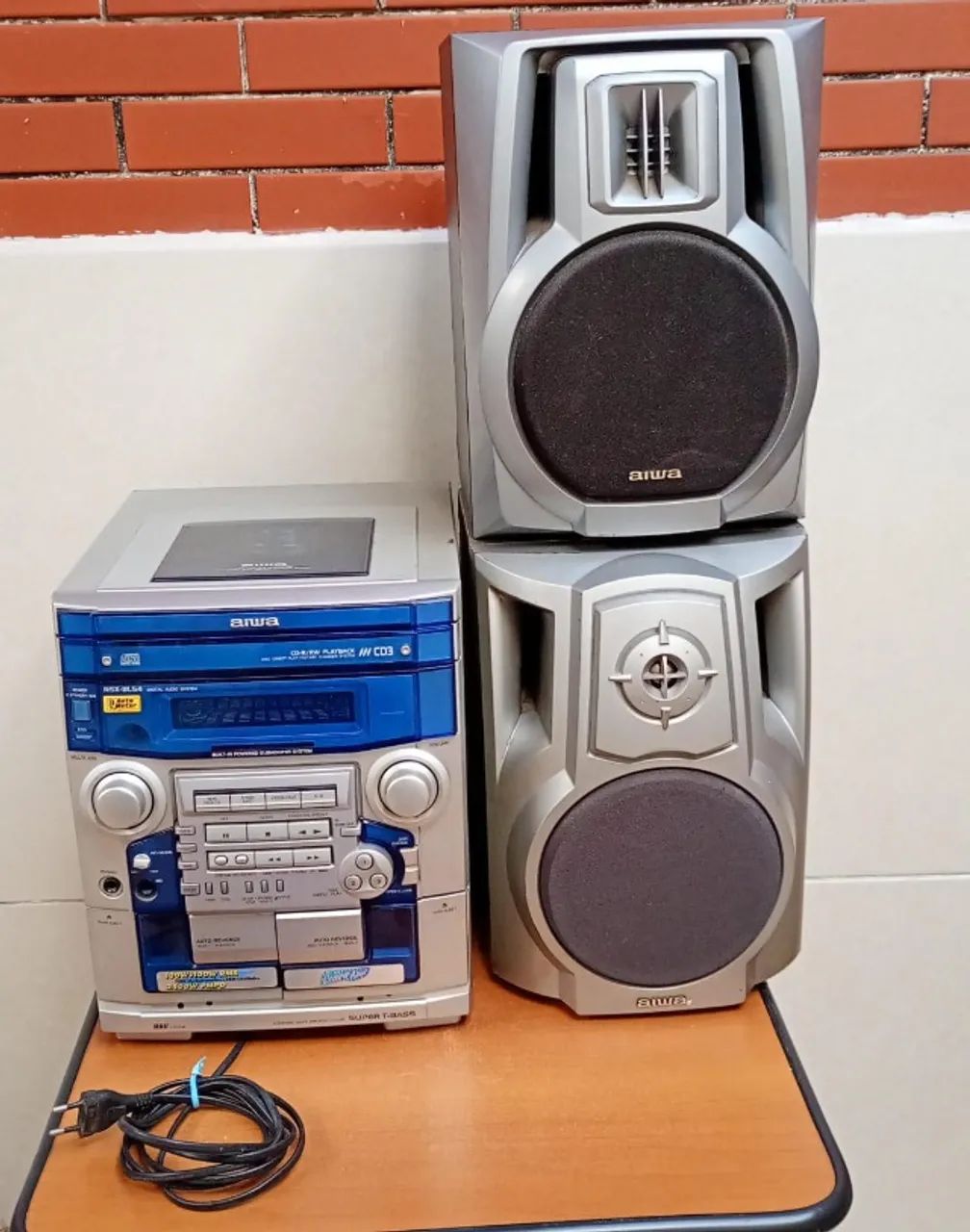 Mini system Aiwa NSX-BL54 com Subwoofer interno DV00161 - Foto 4