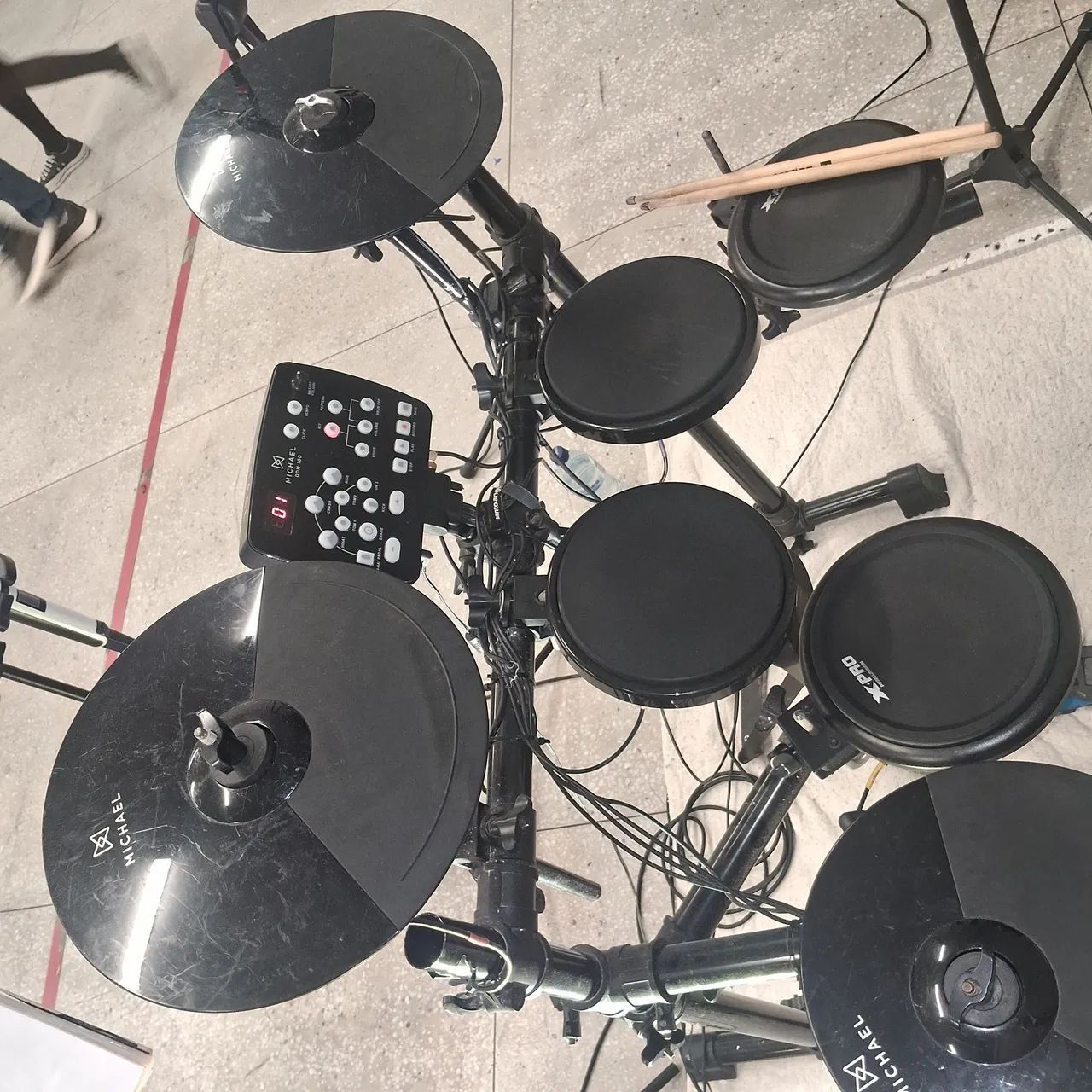 Bateria eletronica ddm100 michael - Foto 5