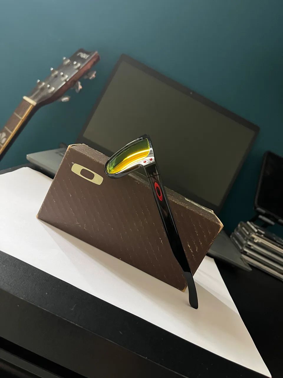 Oakley Holbrook R Polished Black com lentes Ruby!  - Foto 4