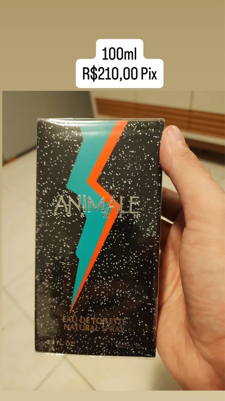 Perfume Animale for Men 200ml - ORIGINAL 