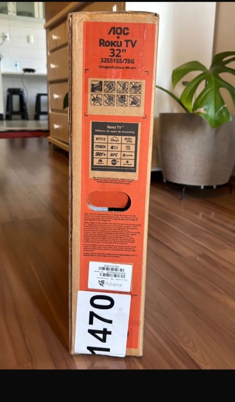 ? Tv 32 polegadas smart tv AOC  930$ pra sair agora chama. - Foto 2