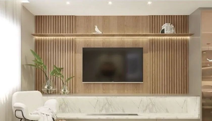 Instalacao de  ripado  com material - Foto 4