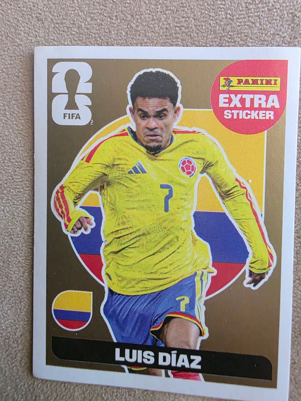 Figurinha da copa legend Salah e Luis Dias - Foto 2