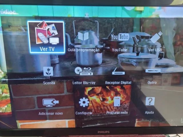 TV Philips 32 Pol. Full HD - Funcionando Perfeitamente - Foto 4