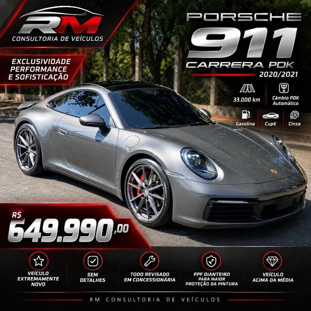Porsche 911 911 Carrera Coupe 3.0 (991/992) 2021
