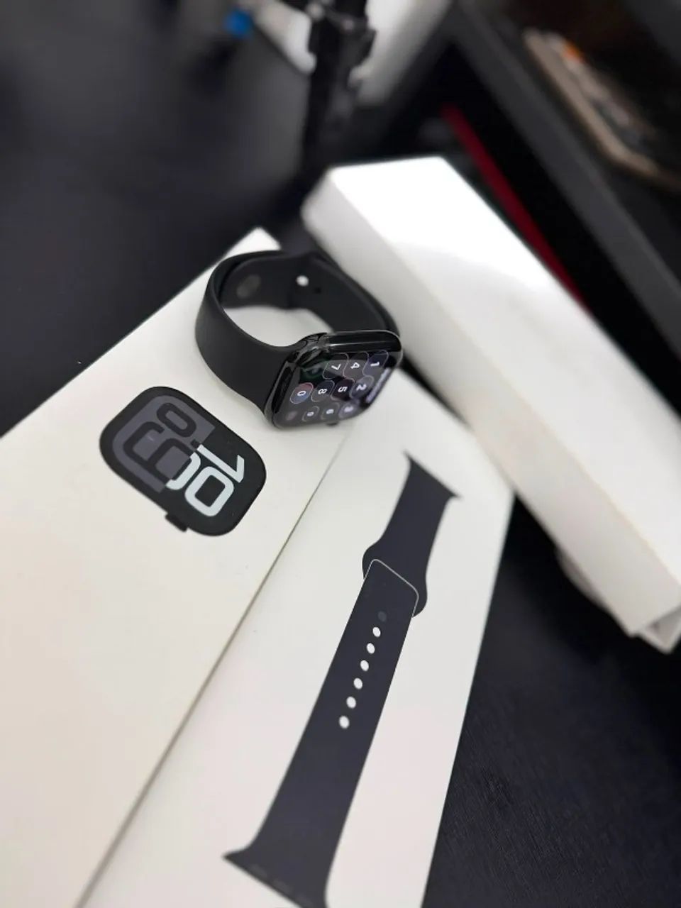 Apple watch 10 46mm GPS e celullar Perfeito Troco - Foto 5
