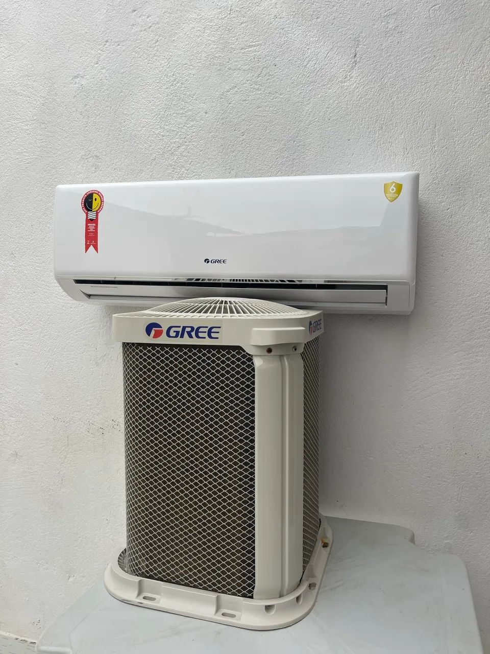 Ar-condicionado 12k Btus Gree instalado - Foto 6