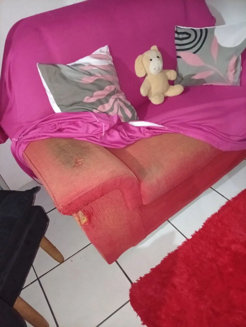 Sofá dois lugares 
