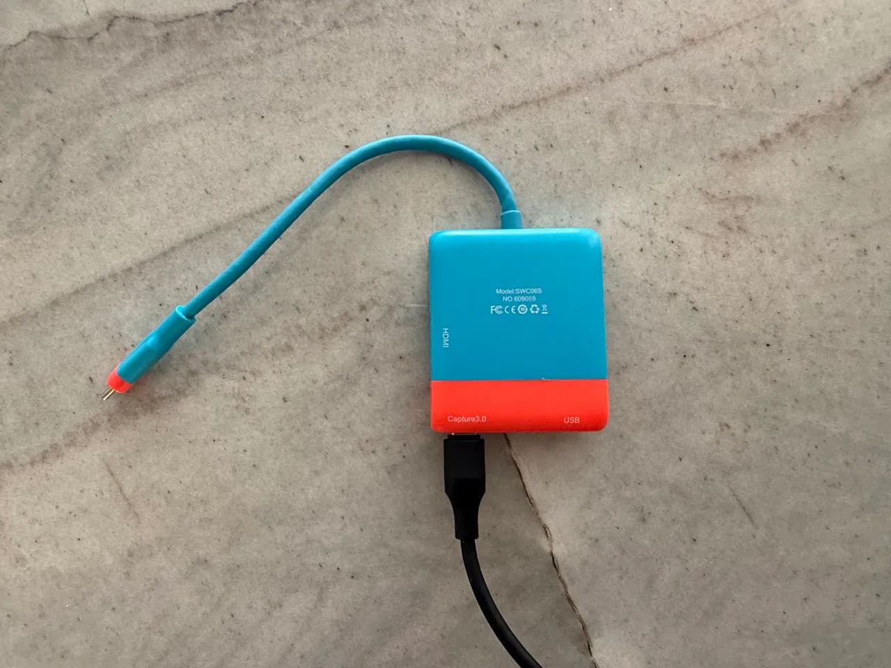 Dock com placa de captura de vídeo Hagibis para Nintendo Switch