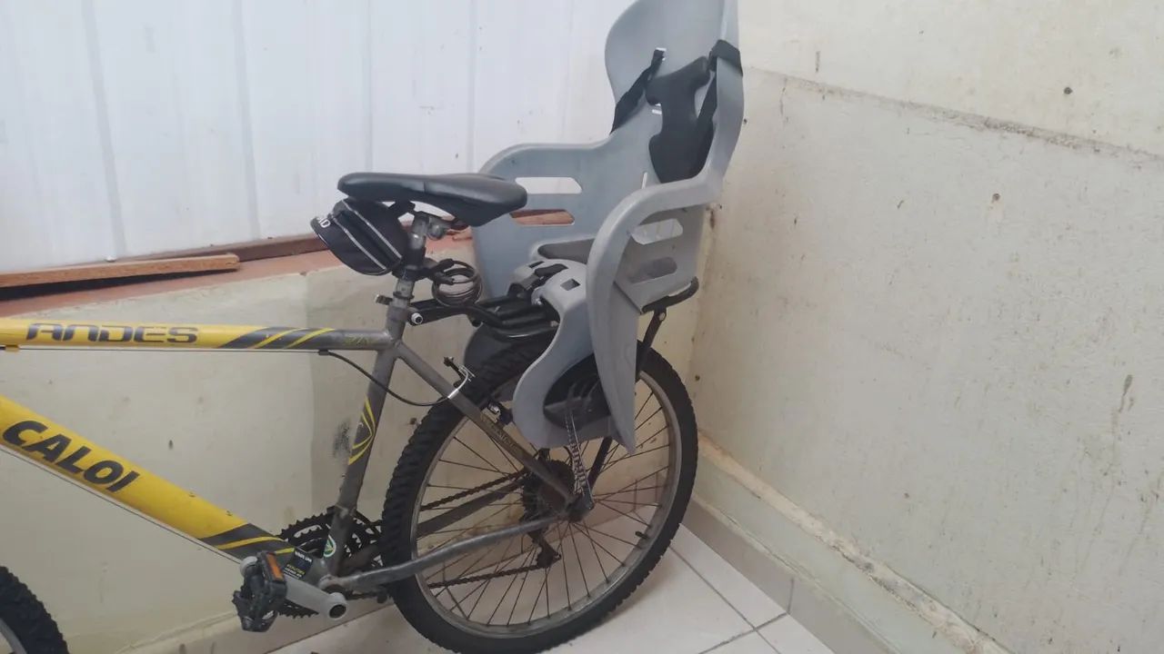 BIKE CALOI COM CADEIRINHA COM CINTO  - Foto 3