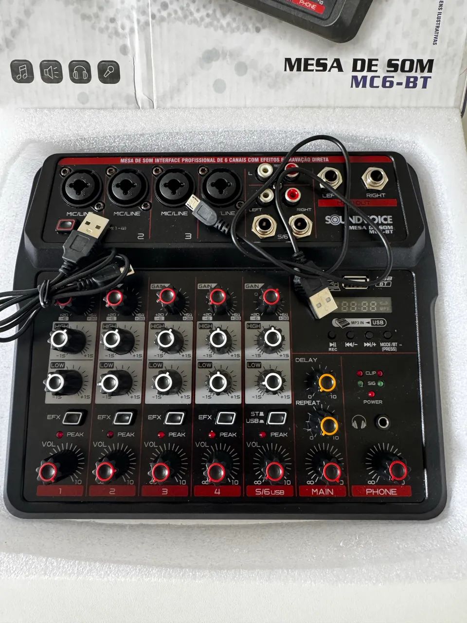 Mesa de som MC6-BT - Foto 2